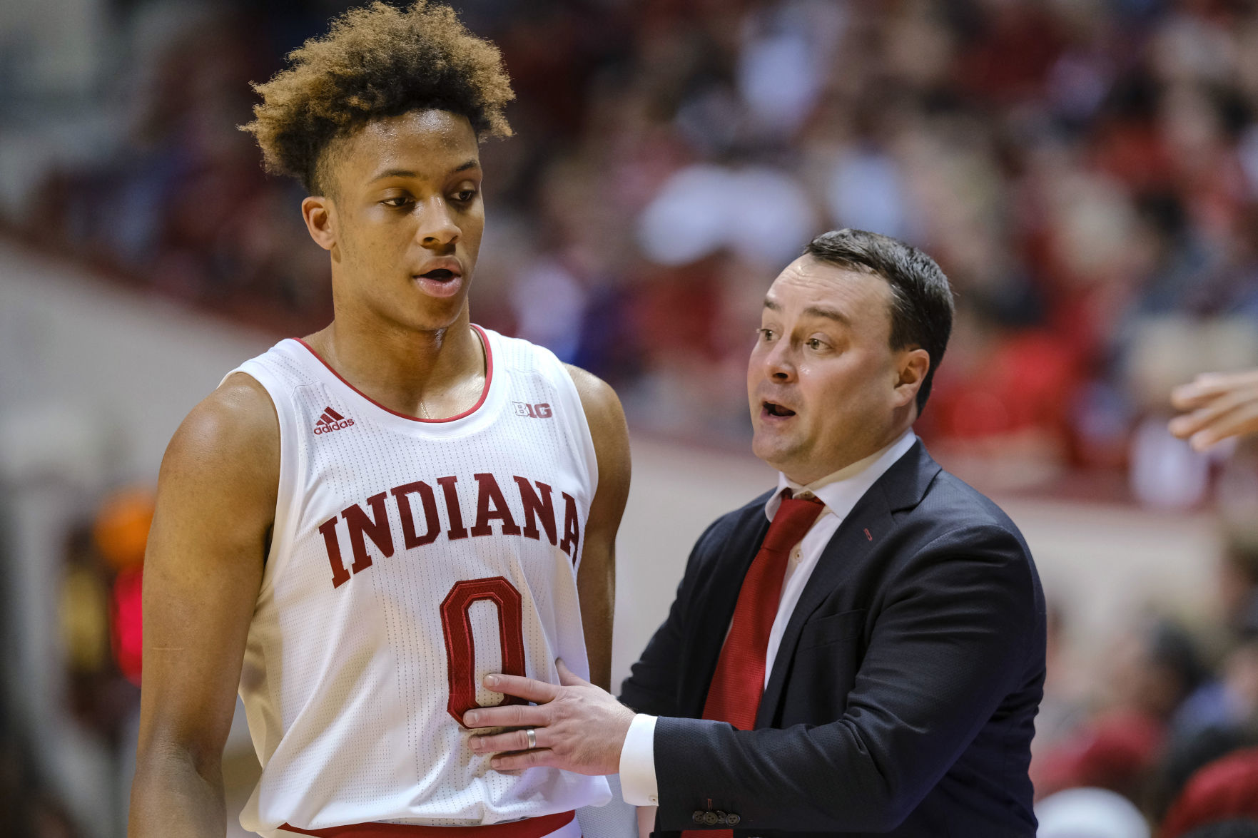 Wisconsin Indiana Basketball